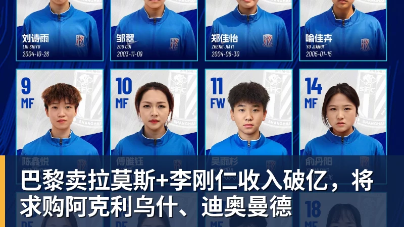 巴黎卖拉莫斯+李刚仁收入破亿，将求购阿克利乌什、迪奥曼德