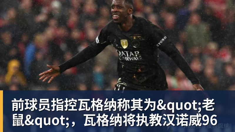 九游体育前球员指控瓦格纳称其为"老鼠"，瓦格纳将执教汉诺威96